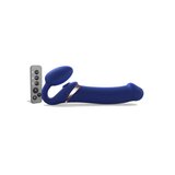 Strap-On-Me Multi-Orgasm Bendable Strap-On - Night Blue - X-Large