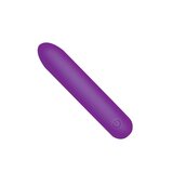 Bang! Tapered Flexible Silicone Bullet - Purple
