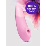 Womanizer Enhance Special Edition Pink Rose Pleasure Air Clitoral Vibrator - Light Pink