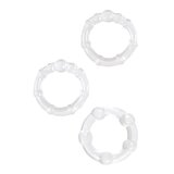 Lion's Den Intimate Pleasures Triad Cock Ring Set