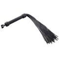 Lasher Black Silicone Flogger - 16 Inch