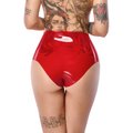 Late X Briefs with Strap-On Dildo - Red - XL