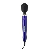Doxy Die Cast Wand Massager: Powerful Aluminium/Titanium Purple Design