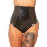 Noir Panel Latex Knix in Black