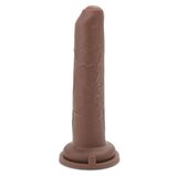 Me You Us Uncut Ultra Cock 8inch Caramel Realistic Dildo - 8 inch, extra large