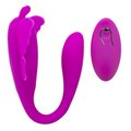 Butterfly Stim Remote C-Shaped Couples Vibrator