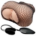 Fishnet Fuck Vibrating Ass & Pussy Masturbator