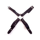 Leather Chest Harness - Black - Medium