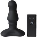 Nexus Bolster Inflatable Vibrating Prostate Plug - Black