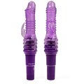 Pocket Rocket Purple Ribbed Mini Rabbit Vibrator
