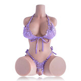 Tantaly Olivia: 32LB Streamer Girl Silicone Sex Doll Torso - Fair