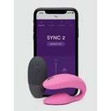 We-Vibe Sync 2 Remote Control and App Rechargeable Couple's Vibrator - Pink
