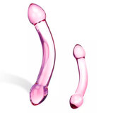 Glas Double Trouble Dildo Purple