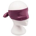 Bind & Blush Pink Satin Tie Blindfold Scarf