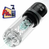 Vortex - 7-Mode Rotating  Suction Vacuum Masturbator Cup
