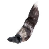 Rubber Plug with Fox Tail