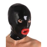 Moulded Rubber Hood with Red Lips - One Size