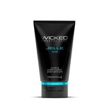 Wicked Jelle Water Based Anal Lubricant - Chill - 4 oz.