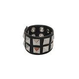 Wide Pyramid Studded Cock Strap