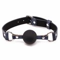 Sapphire Silence Solid Silicone Ball Gag