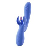 Fortexa - App-Controlled Flapping Dual Vibrator - Blue