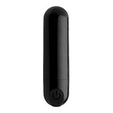 10X Vibrating Metallic Bullet - Black