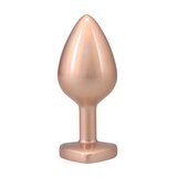 Booty Bling Metal Plug - Gold - Medium