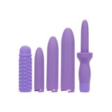 Dr. Laura Berman® Rechargeable Dilators™ Set of 4 Locking Sizes Plus Sleeve