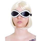 Monochrome Leather Eyemask - One Size