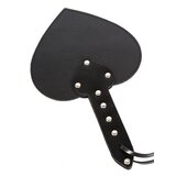 Heart Paddle Spanker Black