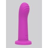 Lovehoney Ignite Silicone Non-Realistic Suction Cup Mini Dildo 4.5 Inch - Purple
