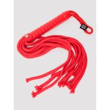 Sportsheets Red Rope Flogger - Red