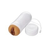 Pleasure Pussy Pocket Stroker - Water Activated - Caramel