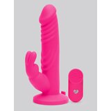 Lovehoney Hop Star Remote Control Suction-Cup Rabbit Vibrator - Pink