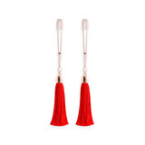 Bound Nipple Clamps - T1 - Red