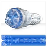 Fleshlight Turbo Core Blue Oral Sex Simulator - Adjustable Deep Throat Experience