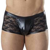 LHM Wet Look and Lace Boxer Shorts