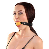 Leather Plastic Ball Gag
