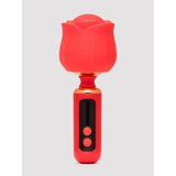 LOVISS Rose Mini Massage Wand Vibrator - Red