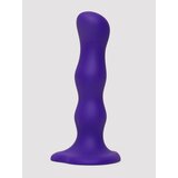 Strap-On-Me Soft Touch Silicone Geisha Balls Dildo 6 Inch - Purple