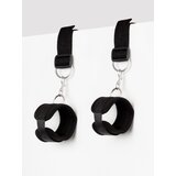 Bondage Boutique Over the Door Restraints  - Black
