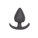 Soku Small Black Silicone Butt Plug