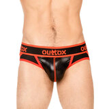 Jockstrap Briefs in Black & Red