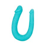 AC/DC Silicone Double Dong - Teal