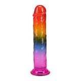 Crystal Jellies® - 7.5 Inch Dong - Rainbow