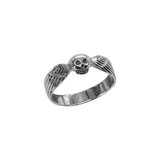 Winged Skull Ring