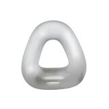 Hunkyjunk Zoid Cock Ring - Clear Ice