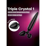 Satisfyer Satisfyer Triple Crystal 1 Glass Dildo