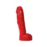 All Red - 11 inch Extra Thick Dildo