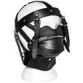 Pipe Down PVC Bondage Hood With Lockable Zip Mouth
